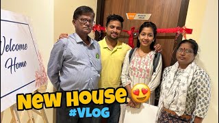 आमच नवीन स्वप्नातलं घर 🏡 New house in Thane  निकम परिवार  Dream comes true 🙏 House Tour  Lodha [upl. by Elttil]