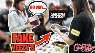 She Bought FAKE YEEZYS From STADIUM GOODS [upl. by Neufer]