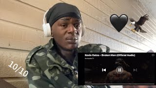 Kevin Gates  Broken Men Official Audio  reaction video [upl. by Josefina284]