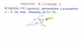 Olimpiada Matematyczna Juniorów  Kwadrat 171 i 2 [upl. by Laurentium51]