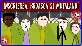 LA FOTBAL Inscrierea Broasca si Mutalanu II [upl. by Oigimer]