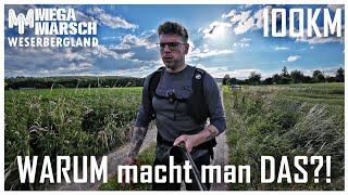 100KM Weserbergland 2024  Mein erster 24H Megamarsch EXTREMWANDERN [upl. by Reagen]