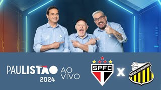 São Paulo X Novorizontino  Paulistão 2024 na RECORD [upl. by Latimer]