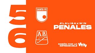 Santa Fe vs Bucaramanga penales  Liga BetPlay Dimayor 20241  Final vuelta [upl. by Stavros]