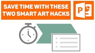 2 SmartArt Hacks That Will Save You Loads of Time on PowerPoint [upl. by Routh910]