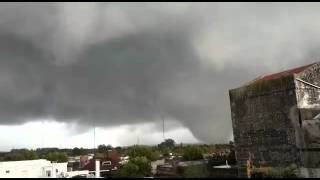 Tornado Dolores Uruguay 150416 [upl. by Koehler]