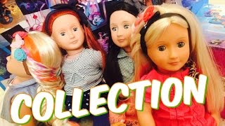 Huge Doll CollectionOur Generation [upl. by Eynttirb]