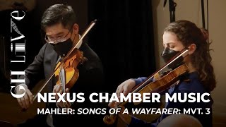 NEXUS Chamber Music Mahler Songs of a Wayfarer III I Have a Gleaming Knife [upl. by Ahsatin]