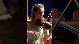 Johanna plays the Czardas Intro violin johannaroehrig horstsohm orchestra shorts music [upl. by Nylesoj]