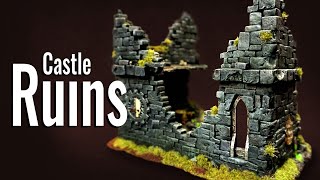 Wargaming Terrain from Real Life Scottish Ruins Horsburgh Castle [upl. by Etnahsa]