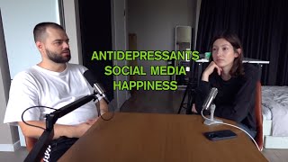 YouDeserveThis Podcast Ep 3 Happiness Antidepressants Social Media [upl. by Hyo273]