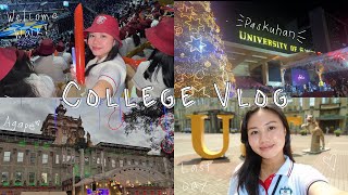 college vlog  first year journey as an accountancy student at UST 🐯 [upl. by Marvin]