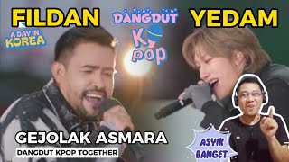 Fildan amp Yedam  Gejolak Asmara Dangdut Kpop Together  DeADSReaction [upl. by Yruam]