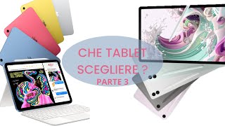 iPad vs Tablet Android Qual è il Migliore per lUniversità [upl. by Breana527]