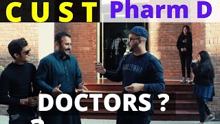 Pharm D Students interview in CUST UNIVERSITY ISLAMABAD 2022  CUST Pharm D  UNI TALKS [upl. by Barnie558]