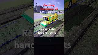 Récolte de haricots vert FS25 [upl. by Kurland162]