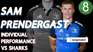 SAM PRENDERGAST VS SHARKS  INDIVIDUAL PERFORMANCE  LEIvSHA URC [upl. by Enilrae]