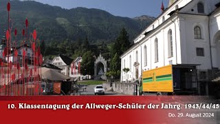 Das 10 Klassentreffen der ehemaligen Schüler vom Allweg in Ennetmoos Kt Nidwalden 29 08 2024 [upl. by Durand]