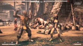 Mortal Kombat X  Scorpion  All Fatalities and Brutalities  Gameplay [upl. by Orsa]