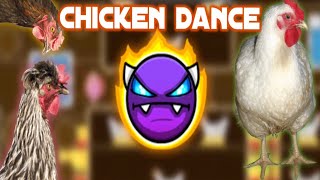 Unrated Demon Chicken Dance by iIIBladIIi  Geometry Dash [upl. by Kevin]