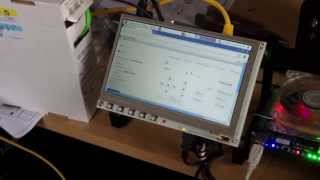 OctoPrint GUI on chromium on a beaglebone [upl. by Amero]