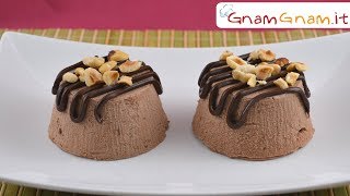 SEMIFREDDO alla NUTELLA senza cottura e con soli 2 INGREDIENTI [upl. by Swayder]