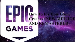 NEW How To Fix Epic Games Crashes and other Errors DBD Fortnite Etc [upl. by Konyn]