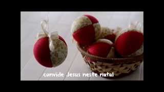 DIY  Bolas de Natal em Patchwork  aprenda a fazer em 3 minutos [upl. by Ora]