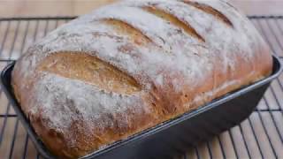 BASIC HOMEMADE BREAD LOAF RECIPE [upl. by Westphal]