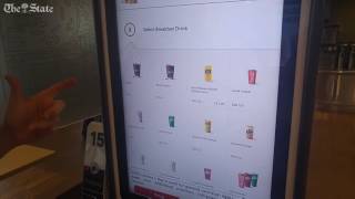 McDonalds self serve kiosk [upl. by Ahsemac]