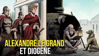 La RENCONTRE EXTRAORDINAIRE entre Alexandre le Grand et Diogène le Cynique [upl. by Neeloc]