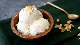 4ingredient Coconut Ice Cream  Thai Street Food [upl. by Button322]