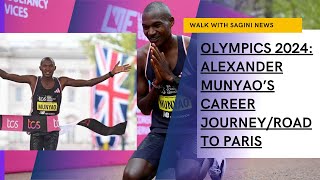 The Story of 2024 London Marathon Champion ALEXANDER MUNYAORoad to Paris Olympics Career Journey [upl. by Mecke]