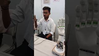 Bionic arm  sensible hand machine  the machine manager  new technologies New technique in India [upl. by Helve712]