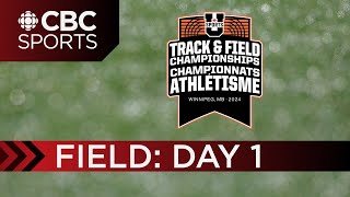 U Sports Track amp Field National Championship Field l DAY 1  CBC Sports [upl. by Emmeline]