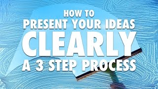 How to Present Your Ideas Clearly  A 3 Step Process [upl. by Frodin201]