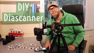 DIY Diascanner Mit Smartphone Digitalkamera und Lego Dias abfotografieren [upl. by Krischer887]