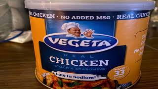 Vegeta Real Chicken Stock Seasoning [upl. by Eirrab]