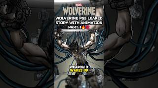 WOLVERINE PS5 LEAKED STORY PART1 WOLVERINE PS5 GAMEPLAY LEAKS [upl. by Nytsirt]