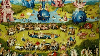 Hieronymus Bosch The Garden of Earthly Delights close up [upl. by Atikam]