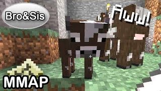 MinecraftBroampSis quotCutequot Baby Animals 186 [upl. by Onek]