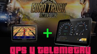 GPS y cuadro de instrumentos en ETS2 externos [upl. by Olifoet41]