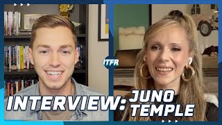 TED LASSO INTERVIEW Juno Temple on Keeley’s Branching Out in S3 Her Love Triangle with Roy  Jamie [upl. by Treblah204]