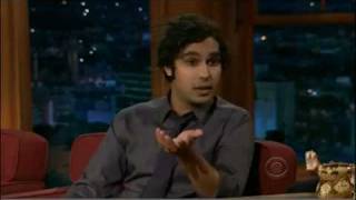 Intervista Kunal Nayyar da Craig Ferguson Late Late Show [upl. by Karil]