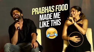 Prabhas and Deepika Padukone Hilarious Fun  Kalki2898AD Pre Release Event  Manastars [upl. by Baerl529]