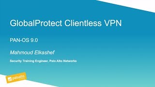 Tutorial GlobalProtect Clientless VPN [upl. by Nellahs]