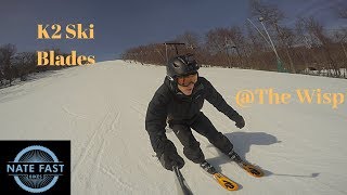 Ski Blades  The Wisp 52 mph on Black Diamond amp Crash [upl. by Leber349]