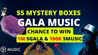 5 Mystery Box Super Bowl Special on Gala Music Whats Inside 1M Gala wizkhalifa snoopdogg [upl. by Camden]