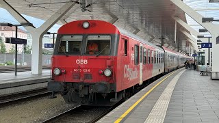 Einfahrt ÖBB IC 512 “Schöckl” Graz Hbf  Salzburg Hbf in Salzburg Hbf 02072024 4K HDR [upl. by Eatnhoj75]