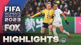 Sweden vs United States Highlights  2023 FIFA Womens World Cup  Round of 16 [upl. by Okiek]